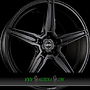 OXIGIN OX21 OXFLOW 8,5x19 5x112 ET40.00 black matt (bm)