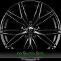  PREDATOR 8x19 5x114,3 ET43.00 nero - schwarz matt