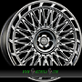 AEZ TOKIO 9,5x23 5x120 ET42.50 black - schwarz matt
