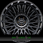 AEZ TOKIO 9,5x23 5x120 ET32.00 black - schwarz matt
