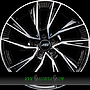 AEZ HAVANNA 9,5x21 5x112 ET30.00 dark - schwarz glänzend frontpoliert