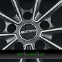  TOTALE 8,5x21 5x112 ET35.00 matt anthracite diamond