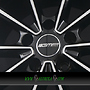  TOTALE 9,5x21 5x112 ET43.00 black diamond