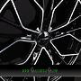  TIARA 8,5x20 5x114,3 ET40.00 glanzschwarz poliert