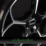 MAK MONZA 7x17 4x108 ET25.00 black mirror face