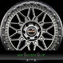 FONDMETAL BLUSTER 8x18 5x114,3 ET40.00 matt titanium black lip
