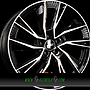 AEZ HAVANNA 10,5x21 5x112 ET43.00 dark - schwarz glänzend frontpoliert