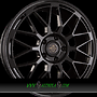 FONDMETAL 9EVO 7x17 4x100 ET35.00 glossy black