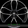  CAESAR 11x22 5x112 ET40.00 nero diamante - black polished