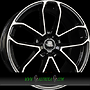  CAESAR 11x22 5x112 ET40.00 nero diamante - black polished
