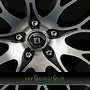  FINA 8,5x19 5x114,3 ET40.00 nero machined - schwarz matt frontpoliert