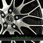  FINA 8,5x19 5x114,3 ET40.00 nero machined - schwarz matt frontpoliert