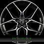  GT9 FLOWFORGED 9,5x20 5x112 ET20.00 schwarz glanz frontpoliert