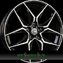  GT9 FLOWFORGED 9,5x20 5x112 ET20.00 schwarz glanz frontpoliert