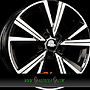 MAK QVARZ 7x18 5x100 ET39.00 black mirror face
