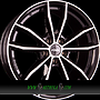 RIAL X12 8,5x19 5x112 ET42.00 diamant-schwarz frontpoliert