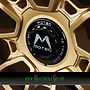 MOTEC ULTRALIGHT EVO (MCR5) 8x19 5x112 ET48.00 matt light gold