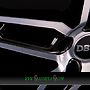 DBV 5DS 005 7x17 5x105 ET38.00 schwarz glänzend front poliert