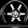 MOTEC JPD (MCR6) 8,5x19 5x114,3 ET45.00 schwarz glänzend