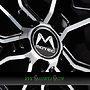 MOTEC BLAZE (MCR7) 8,5x19 5x120 ET35.00 schwarz matt poliert