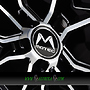 MOTEC BLAZE (MCR7) 8,5x19 5x112 ET43.00 schwarz matt poliert