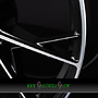 MOTEC BLAZE (MCR7) 8,5x19 5x112 ET43.00 schwarz matt poliert
