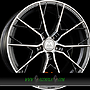 MOTEC BLAZE (MCR7) 8,5x19 5x112 ET43.00 schwarz matt poliert