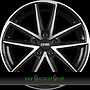 CMS C30 7,5x18 5x108 ET49.00 db diamant schwarz glanz