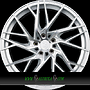  SSF-4 8x18 5x112 ET35.00 silver front polished (sfp)