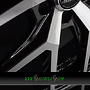  ELEMENT 8x19 5x112 ET45.00 noir brillant face polie - bright black machined