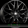  MYGAL 8x18 5x112 ET45.00 noir brillant - bright black