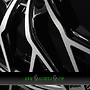  MYGAL 8x18 5x112 ET45.00 noir brillant face polie - bright black machined