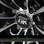  MYGAL 8x18 5x112 ET26.00 noir brillant face polie - bright black machined