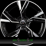  STADT INDIVIDUAL 8,5x20 5x112 ET42.00 noir brillant face polie - bright black machined
