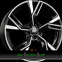  STADT INDIVIDUAL 8,5x20 5x112 ET42.00 noir brillant face polie - bright black machined