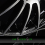  STUTTGART 8x18 5x112 ET45.00 noir brillant face polie - bright black machined