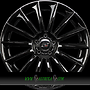  STUTTGART 8,5x19 5x112 ET32.00 noir brillant - bright black