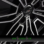  WELT LIGHT 9x19 5x112 ET40.00 noir brillant face polie - bright black machined