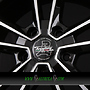  GIORGIONE 7,5x19 5x120 ET45.00 black glossy polished