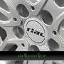 RIAL M14 9x18 5x112 ET58.00 polar-silber