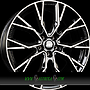 AEZ TORONTO 8,5x18 5x112 ET40.00 dark - schwarz glänzend frontpoliert