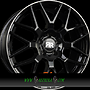  DRIFTER 7,5x17 5x112 ET45.00 noir brillant bord polie-bright black lip machined