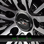  VECTOR 8x19 5x112 ET38.00 noir brillant face polie - bright black machined