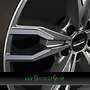 FONDMETAL ALKE 8x18 5x120 ET45.00 matt titanium machined