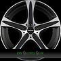 RONAL R55 SUV 8,5x18 5x108 ET45.00 mattschwarz-frontkopiert