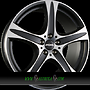 RONAL R55 SUV 8,5x18 5x120 ET45.00 mattschwarz-frontkopiert