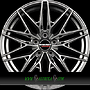 BORBET FB1 8x18 5x120 ET40.00 hyper black silver