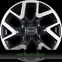 MAK GRAVEL 6,5x16 6x130 ET62.00 black mirror face