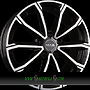 MAK DAVINCI 7x18 4x100 ET43.00 black mirror face