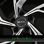 MAK KASSEL 8x18 5x108 ET33.00 black mirror face
